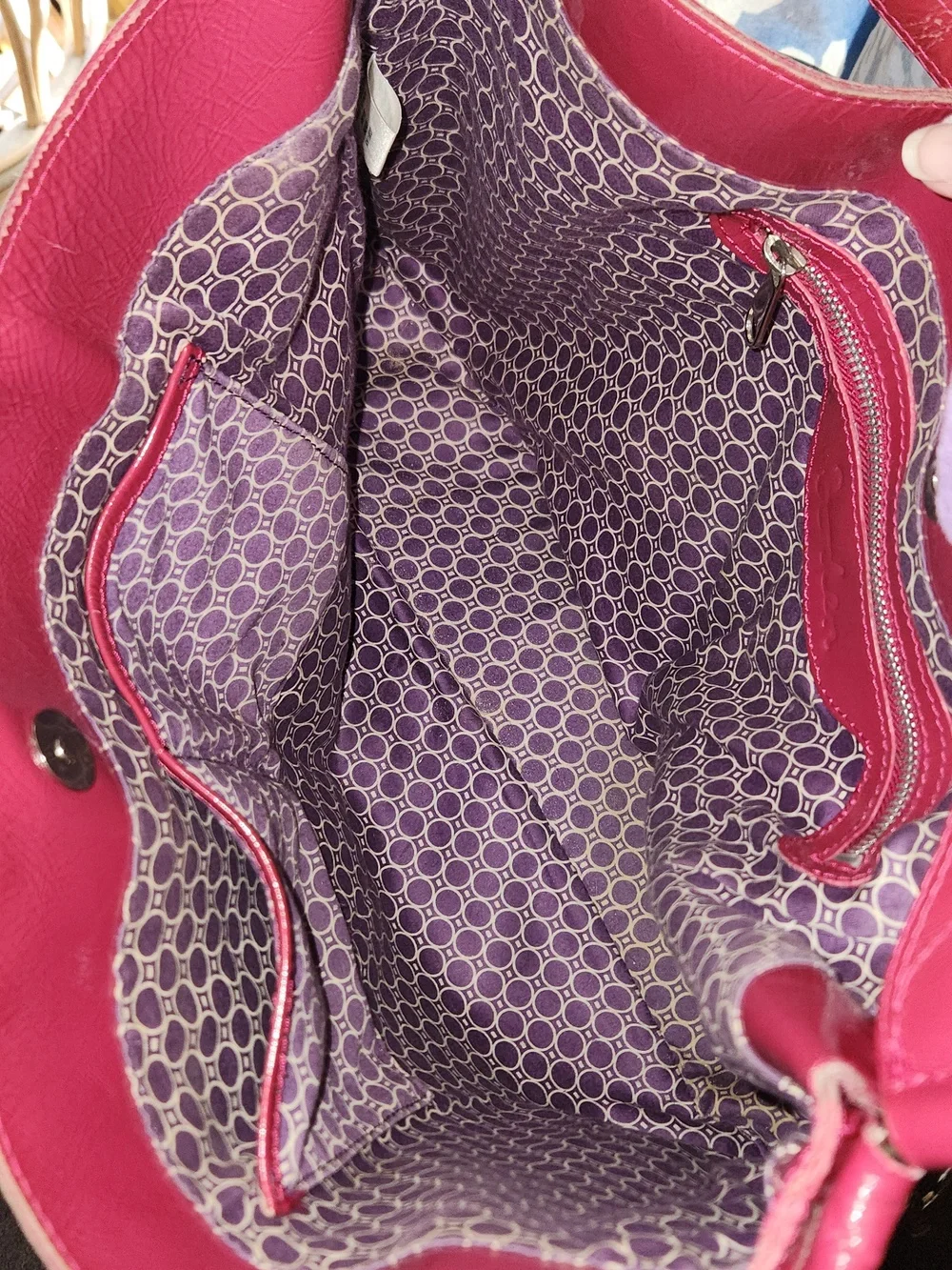 Boden Leather Tote Bag